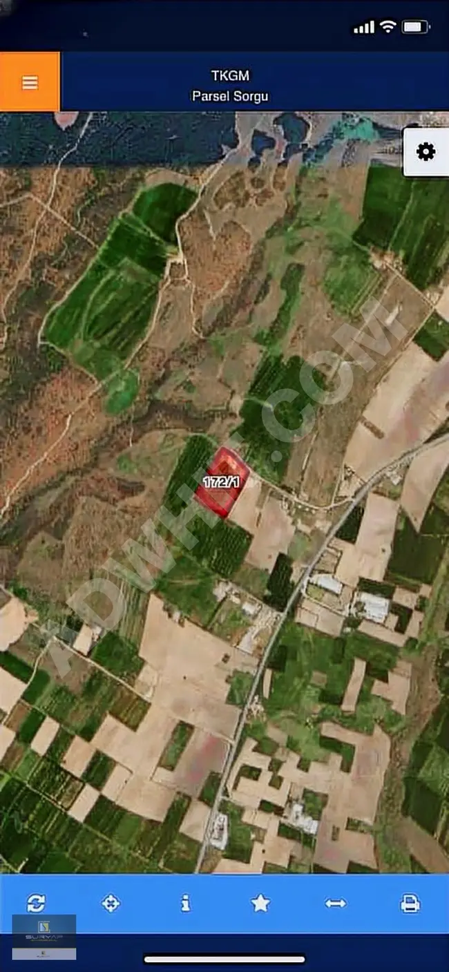 Agricultural land for sale, measuring 12,250 square meters, in the village of KAYA BEYİ, IRKLARELİ LÜLEBURGAZ.