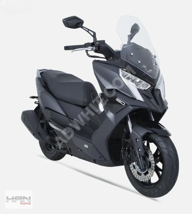 DINK R 150 motorcycle with a fixed price, no interest, and 12 installments