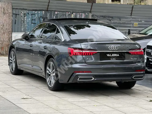 Audi A6 40 Tdı Quattro S Line Matrıx - بسقف زجاجي , جنط 19 انش , بدون طلاء