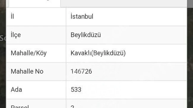 Beylikdüzü Kavaklı'da 740 metrekare İmarlı Satılık Arsa