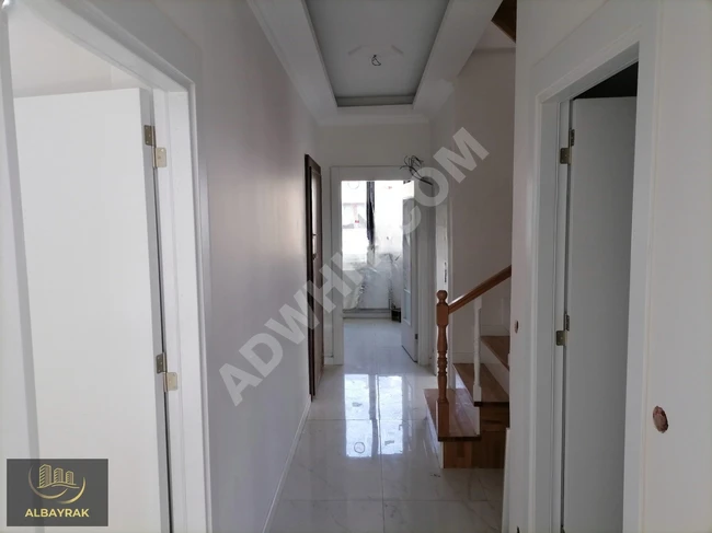 A new luxury duplex built 5 minutes from the metro, partially negotiable for car exchange from ALBAYRAK.