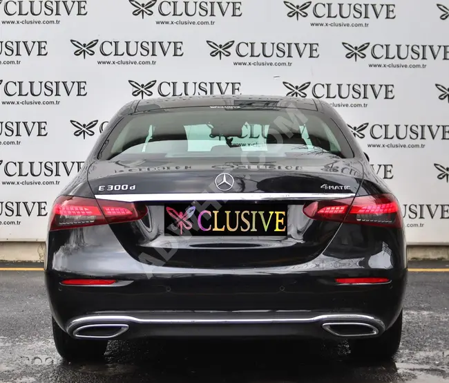 'X-CLUSIVE'2022 MERCEDES E300D EXCLUSİVE- BAYİ-BOYASIZ-COMMAND