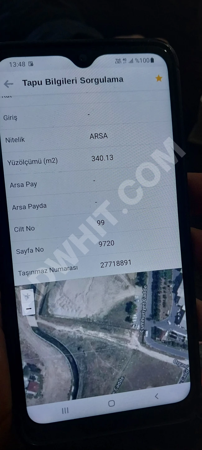 ارض للبيع بمساحة 340 متر مربع , في TEKIRDAG KAPAKLI