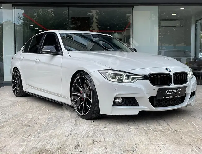 2017 - BMW 3.18d PRESTIGE - سقف بانورامي - مصابيح توقف LCI - مرايا قابلة للطي -  من شركة RESPECT MOTORS