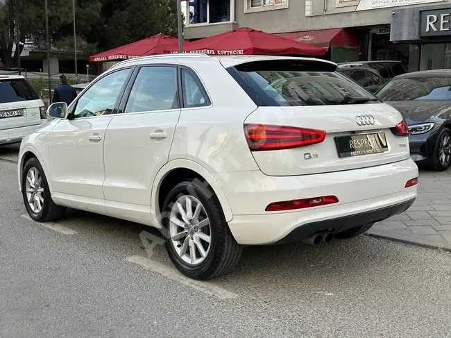 2014 -  AUDI Q3 1.4 TFSI - سقف زجاجي -  بعداد 94000 كم - بدون طلاء - من شركة  RESPECT MOTORS