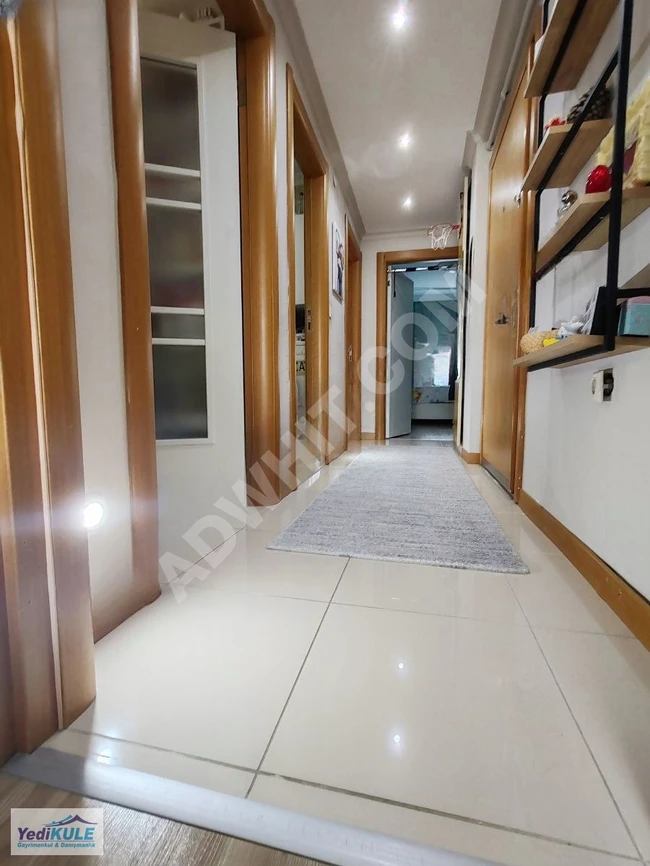 Akıllı daire Akdeniz caddesi manzaralı 2+1 3.kat ebeveyn banyolu