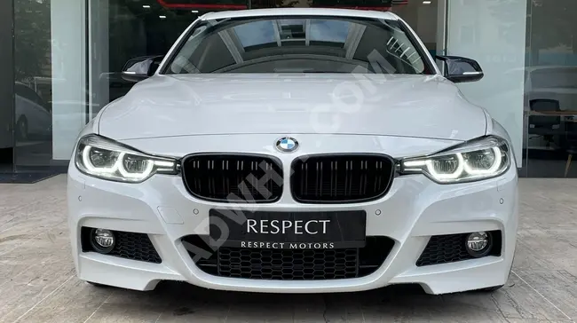 2017 - BMW 3.18d PRESTIGE - سقف بانورامي - مصابيح توقف LCI - مرايا قابلة للطي -  من شركة RESPECT MOTORS