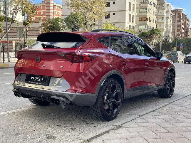 2023 - CUPRA FORMENTOR 2.0 VZ BREMBO  - مقعد جلدي مغطاة بـ PPF - من شركة  RESPECT MOTORS