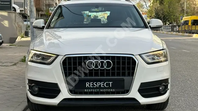 2014 -  AUDI Q3 1.4 TFSI - سقف زجاجي -  بعداد 94000 كم - بدون طلاء - من شركة  RESPECT MOTORS