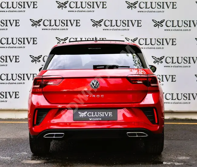 'X-CLUSIVE' 2023 VW TROC 1.5 TSI R-LİNE- 150HP- DSG- BOYASIZ -