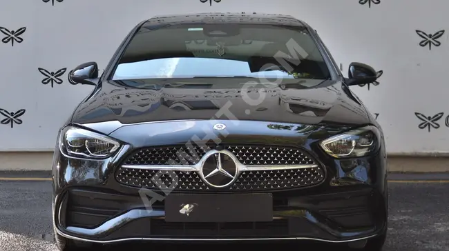 MERCEDES C200 AMG- دفع رباعي موديل 2022 - من الوكيل - بدون طلاء - X-CLUSIVE