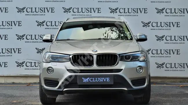 BMW X3 20i SDRIVE 2015 - with a glass roof, no paint, from the dealer - from X-CLUSIVE