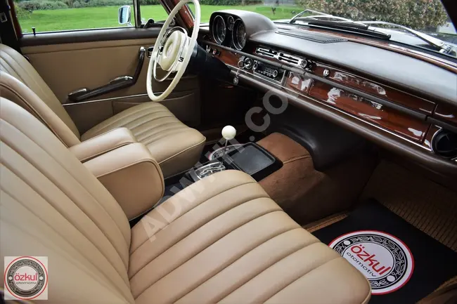 1968 MERCEDES 250SE OTOMATİK VİTES - SUNROOF SPECIAL VERSİYON