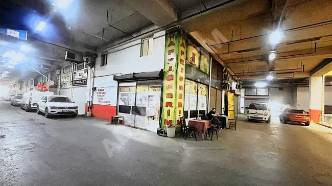 A shop with an area of 60 m² with a mezzanine floor within Building A-2 in BAYRAMPAŞA MEGA CENTER