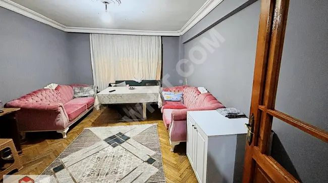 3+1 apartment for sale, 100 m2 in size, located on the elevated ground floor in the neighborhood of CERRAHPAŞA, FATİH area.