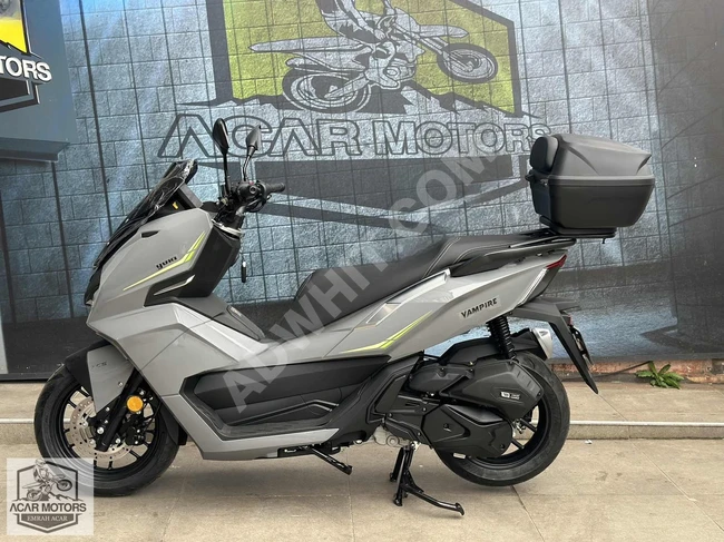 From ACAR MOTORS, the YUKİ VAMPIRE 125 motorcycle is available in 12 installments.