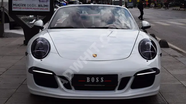 PORSCHE CARRERA 4s CABRIO 2013 - مع وثيقة سلام ضريبي , باقة GTS - من BOSS  !