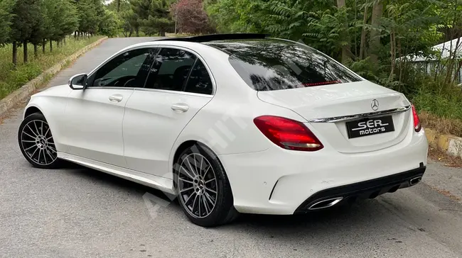 SER CAR RENTALDEN KİRALIK MERCEDES C 180 AMG FULL+FULL