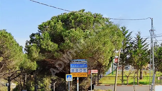 Land for sale with a sea view in Şile Karacaköy İmrenli