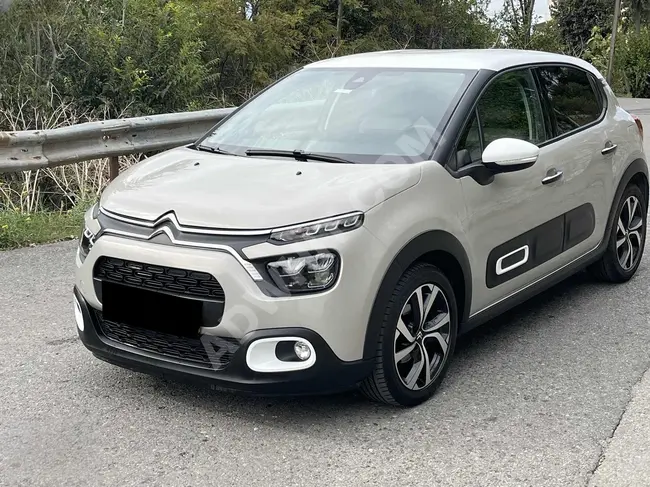 2022 - CITROEN C3 1.2 SHİNE - عداد 15000 كم - اوتوماتيك - سيارة بلونين