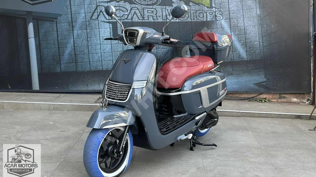 From ACAR MOTORS, an offer for a motorcycle ARORA MOJITO PRO S 125 over 12 installments with a credit card!!