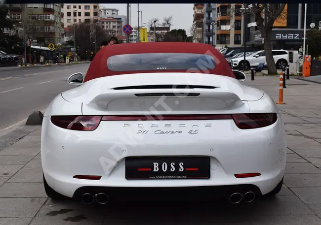 PORSCHE CARRERA 4s CABRIO 2013 - مع وثيقة سلام ضريبي , باقة GTS - من BOSS  !