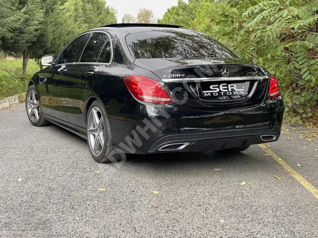 SER CAR RENTAL DEN KİRALIK MERCEDES AMG C 200 DİESEL