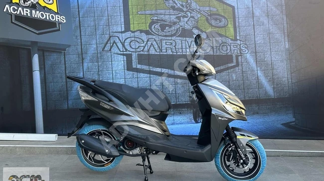 ARORA VERANO 50 motorcycle model 2022 with installment plans available via credit card (9-12 installments) from ACAR MOTORS.