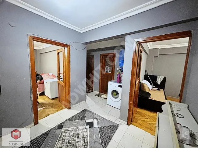 3+1 apartment for sale, 100 m2 in size, located on the elevated ground floor in the neighborhood of CERRAHPAŞA, FATİH area.