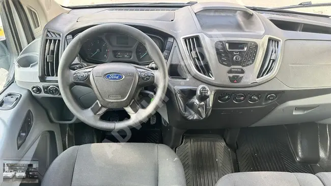 *120 BİN KM 2017 FORD TRANSİT ÇİFT KABİN *KLİMALI HATA BOYA YOK