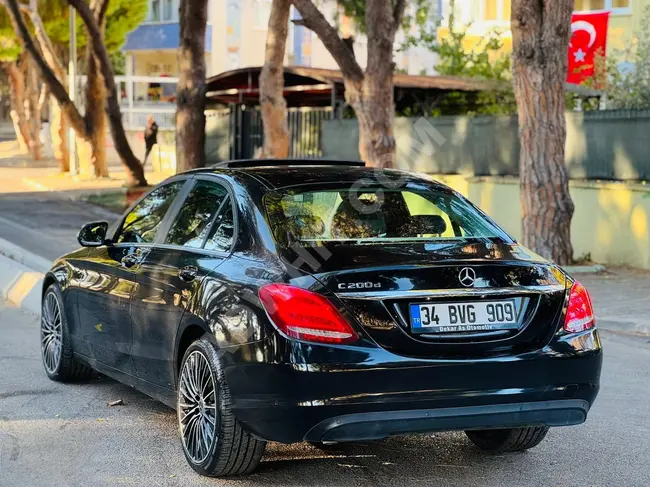 2018 YENİ KASA MERCEDES 1.6 C 200 D COMFORT SUNROOF