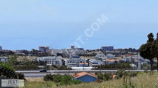 Agricultural land with a share and a full sea view in the BÜYÜKÇEKMECE CELALİYE area.