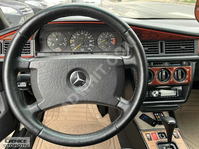 سيارة MERCEDES 190 E 2.0  اوتوماتيك غاز LPG موديل 1990 بفحص معاينة جديد