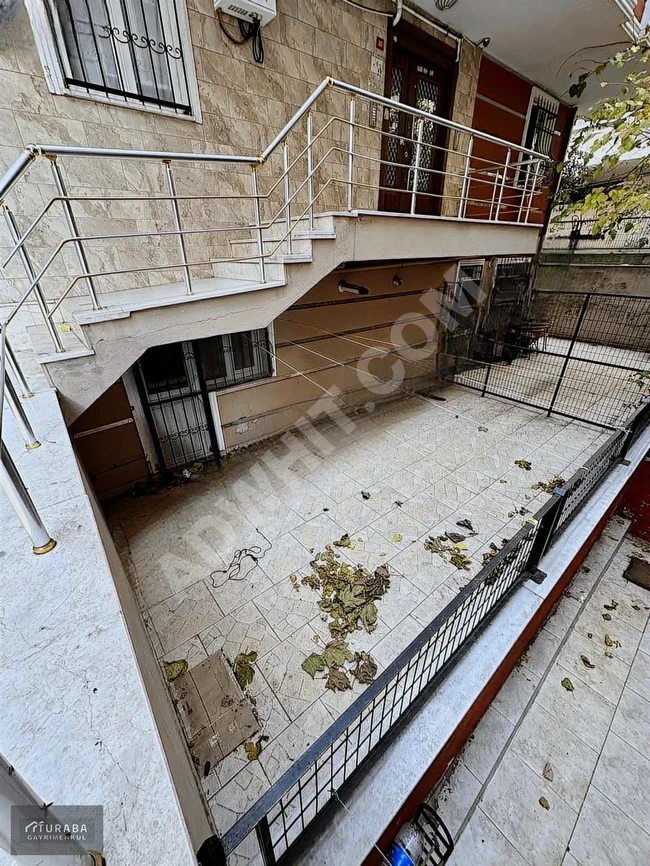 1+1 ground floor apartment for sale by TURABA REAL ESTATE.