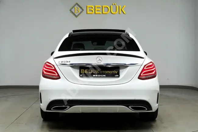 81.000 km'de AMG EXCLUSİVE C 200d HAFIZA CAMTAVAN FULLL