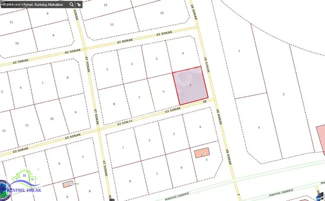 GÖNEN KURTULUŞ MAH.HASTANE 5.DK.512m2 3 KAT İMARLI SATILIK ARSA