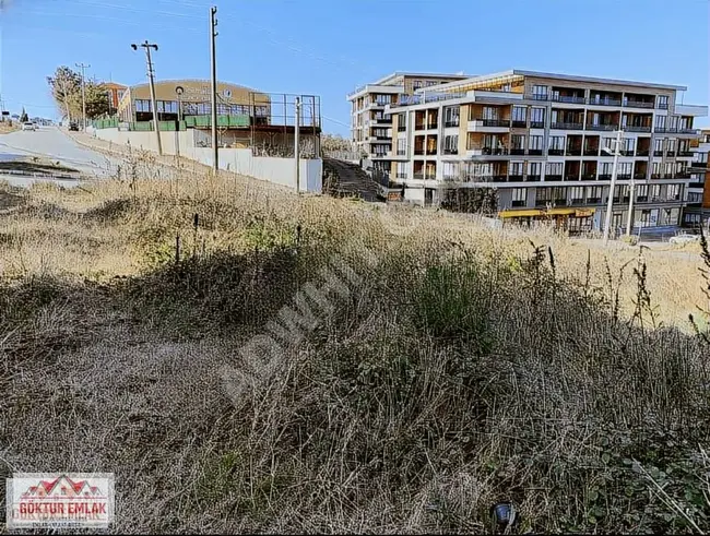 Land opportunity on the street, with a residential building permit, in YALOVA ÇINACIK KORUKÖY