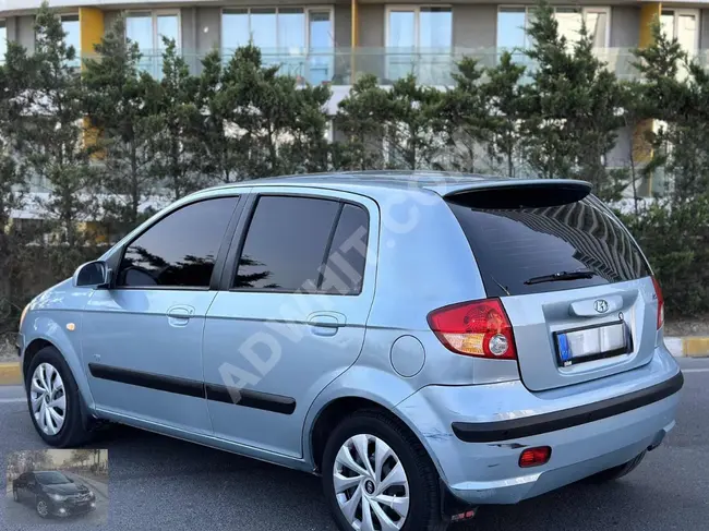 Hyundai Getz 1.5, 2004 model, diesel, down payment 150 and the rest in installments from AYAZ MOTORS