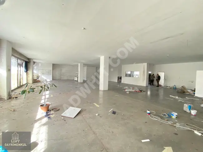 LOFT'tan HALKALI'DA 700M2 TIR YANAŞABİLİR GİRİŞ KAT DÜKKAN