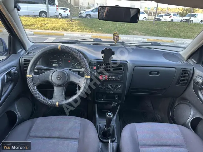 1998 MODEL VW POLO 1.6 BENZİN LPG MANUEL 188 BİN KM KLİMALI