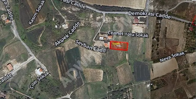 Approved investment land for urban development for sale in Arnavutköy Terkos from Yuvam.