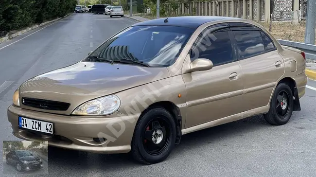 AYAZ MOTORS TAN 130 PEŞİNAT İLE 2003 KİA RİO 1.3 SATIŞA HAZIR