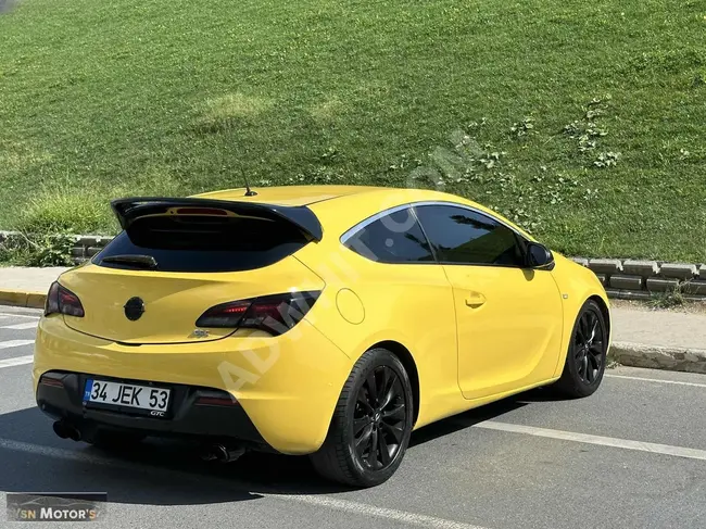 2012MODEL OPEL ASTRA GTC 1.4 T 140 HP OTOMATİK VİTES TESLA EKRAN