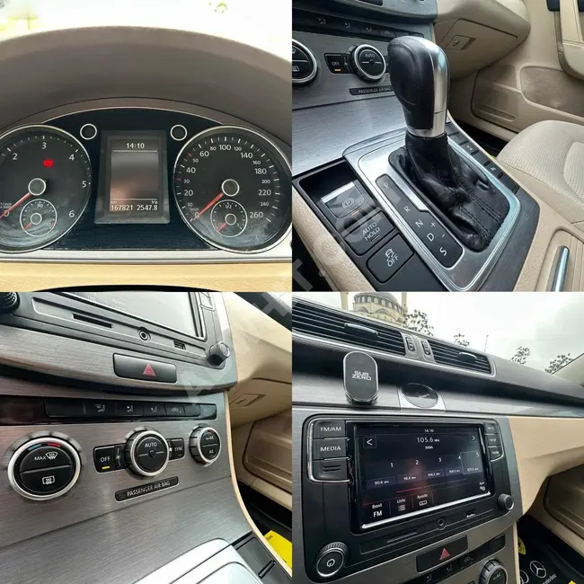 VW PASSAT DSG 2.0 TDI   عداد 165,000 كم بحالة نظيفة للغاية وأصلية