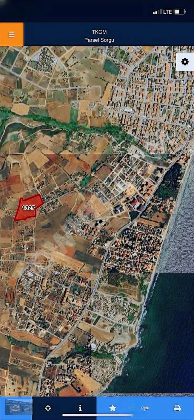 Land with an area of 14,650m2 with a sea view for sale in TEKİRDAĞ BARBAROS