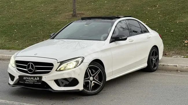 2015 MERCEDES-BENZ C 200 d AMG 136 HP+TOUCH PAD+ISITMA ORJİNAL