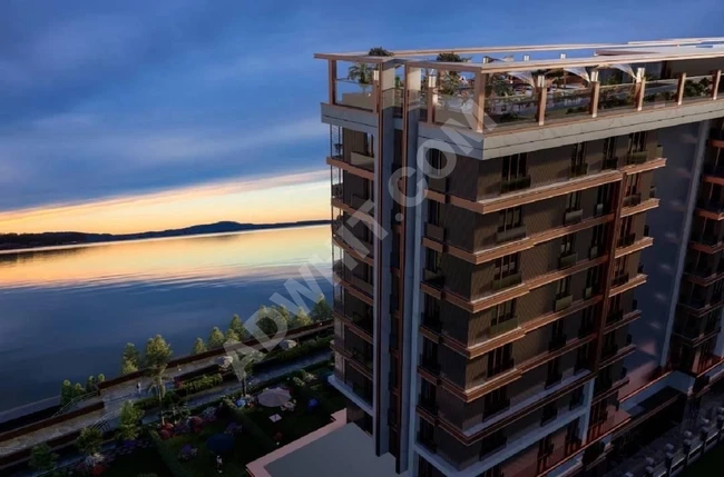 2+1 Duplex Apartment for Sale with Full Lake View in EMPİRE PARADİSE Project