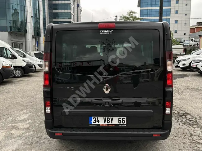 2023 - Renault TRAFIC - 8+1 seats - OTOMOBİL license - Two sliding doors - 170 horsepower - Automatic - With air conditioning - From ZENGİN