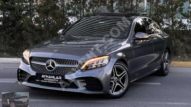 2020 MERCEDES C200d AMG DİZEL 90 KM HATASIZ HAYALET TABA RECORE