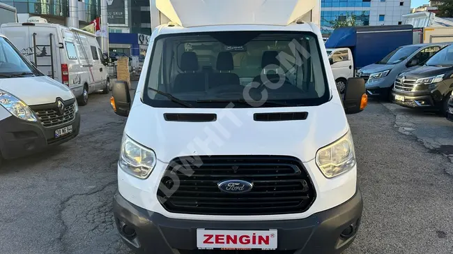 2016 - FORD TRANSIT 350 E - صندوق  خلفي من نوع FİBER - عداد مسافة 123 كم  فقط - من ZENGİN